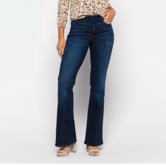 Just USA Denim - NWOT - Just USA Blue Flare Wide Leg Jeans with Stretch - Size 12